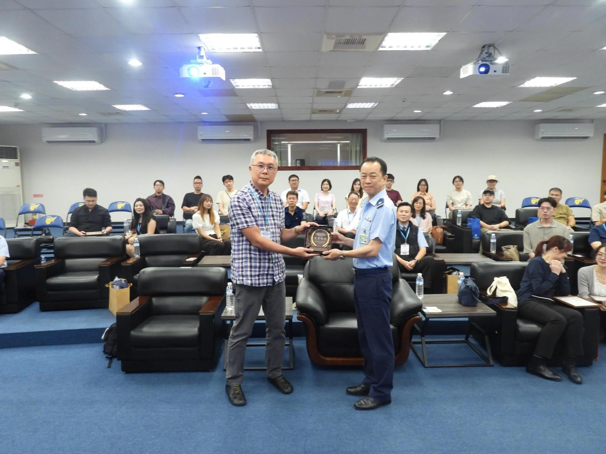 115/9/9空軍官校及飛訓部參訪暨飛行員VS管制員交流活動花絮