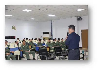 113/4/30赴陸航601旅飛地安教育日舉辦講習活動花絮